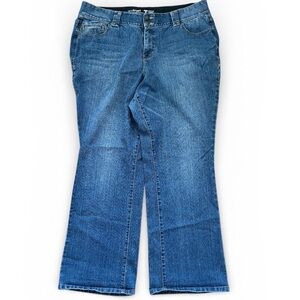 Lane Bryant Jeans Boot Cut Tighter Tummy Technology Plus Size 20 Stretch Denim